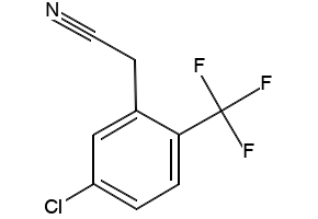 2-Chloro-5-(trifluoromethyl)phenylacetonitrile structure, CAS 22902-88-1