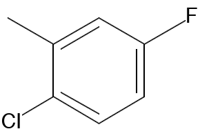 2-Chloro-5-fluorotoluene structure, CAS 33406-96-1