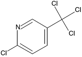 2-Chloro-5-trichloromethylpyridine structure, CAS 69045-78-9