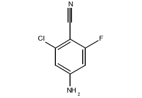 2-Chloro-6-fluorobenzonitrile structure, CAS 668-45-1