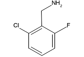 2-Chloro-6-fluorobenzylamine structure, CAS 15205-15-9