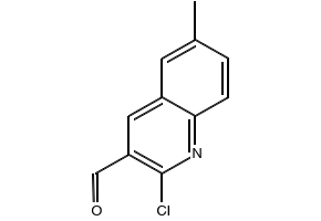 2-Chloro-6-methylquinoline-3-carboxaldehyde structure, CAS 73568-27-1