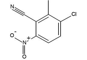 2-Chloro-6-nitrobenzonitrile structure, CAS 6575-07-1