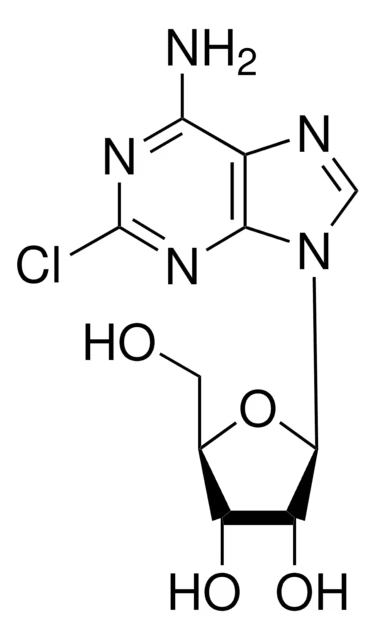 2-Chloroadenosine structure, CAS 146-77-0