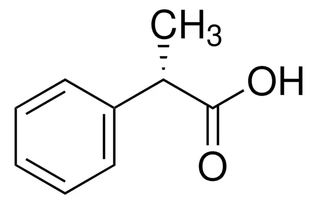 (S)-(+)-2-Phenylpropionic acid structure, CAS 7782-24-3