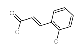 2-Chlorocinnamoyl chloride structure, CAS 35086-82-9