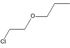 2-Chloroethyl-n-propylether structure, CAS 42149-74-6