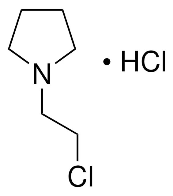 2-Chloroethylpyrrolidine hydrochloride structure, CAS 7250-67-1