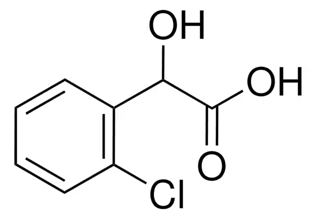 2-Chloromandelic acid structure, CAS 10421-85-9