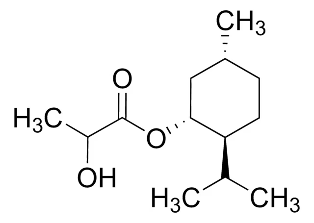 (-)-Menthyllactate structure, CAS 59259-38-0