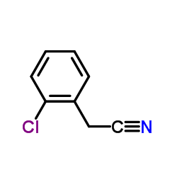 2-Chlorophenylacetonitrile structure, CAS 2856-63-5