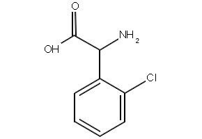 2-Chlorophenylglycine structure, CAS 141196-64-7