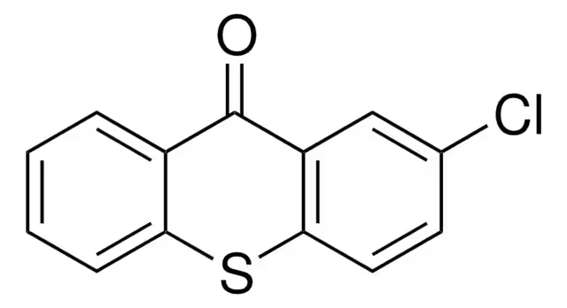 2-Chlorothioxanthen-9-one structure, CAS 86-39-5