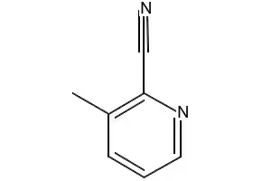 2-Cyano-3-methylpyridine structure, CAS 20970-75-6