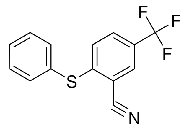 2-Cyano-4-(trifluoromethyl)diphenylsulphide structure, CAS 52548-95-5