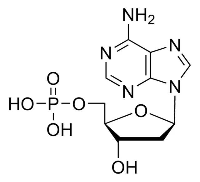 2'-Deoxyadenosine-5'-monophosphate structure, CAS 902-04-5