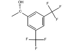 (S)-1-[3,5-Bis(trifluoromethyl)phenyl]ethanol structure, CAS 225920-05-8