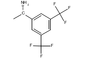 (S)-1-[3,5-Bis(trifluoromethyl)phenyl]ethylamine structure, CAS 127733-40-8