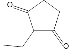 2-Ethyl-1,3-cyclopentanedione structure, CAS 823-36-9