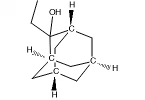 2-Ethyl-2-adamantanol structure, CAS 14648-57-8