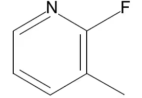 2-Fluoro-3-methylpyridine structure, CAS 2369-18-8