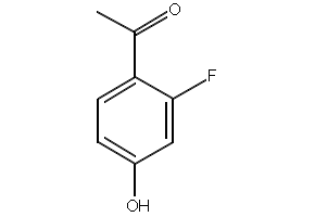 2'-Fluoro-4'-hydroxyacetophenone structure, CAS 98619-07-9