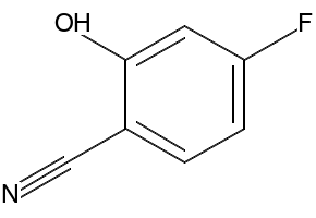 2-Fluoro-4-hydroxybenzonitrile structure, CAS 82380-18-5