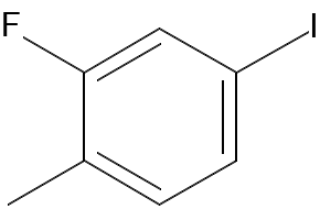 2-Fluoro-4-iodotoluene structure, CAS 39998-81-7