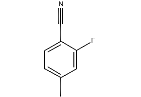 2-Fluoro-4-methylbenzonitrile structure, CAS 85070-67-3