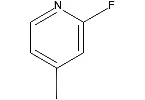 2-Fluoro-4-methylpyridine structure, CAS 461-87-0
