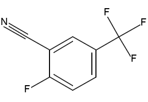 2-Fluoro-5-(trifluoromethyl)benzonitrile structure, CAS 4088-84-0