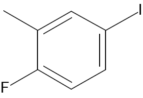 2-Fluoro-5-iodotoluene structure, CAS 452-68-6
