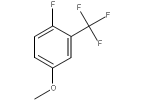 2-Fluoro-5-methoxybenzotrifluoride structure, CAS 127271-65-2
