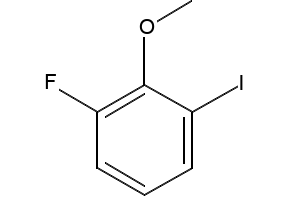 2-Fluoro-6-iodoanisole structure, CAS 32750-21-3
