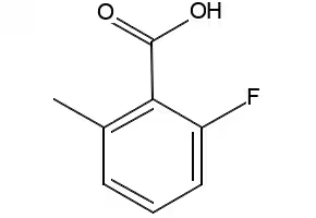 2-Fluoro-6-methylbenzoic acid structure, CAS 90259-27-1
