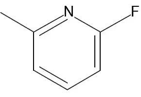 2-Fluoro-6-methylpyridine structure, CAS 407-22-7