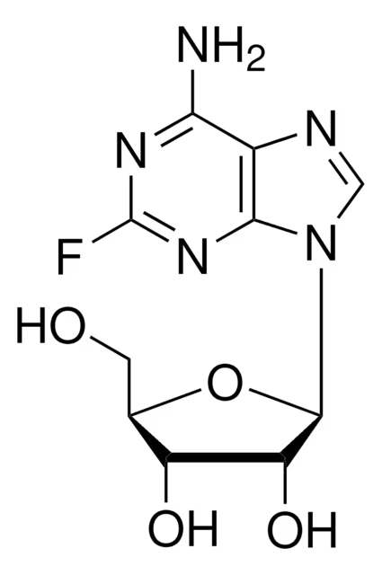2-Fluoroadenosine structure, CAS 146-78-1