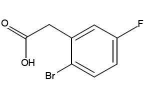 2-Fluorophenylacetic acid structure, CAS 451-82-1