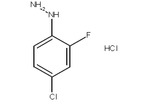 2-Fluorophenylhydrazine hydrochloride structure, CAS 2924-15-4