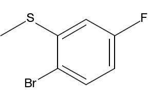 2-Fluorothioanisole structure, CAS 655-20-9