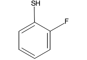 2-Fluorothiophenol structure, CAS 2557-78-0