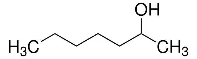 2-heptanol structure, CAS 543-49-7