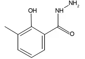 2-Hydroxy-3-methylbenzhydrazide structure, CAS 30991-42-5