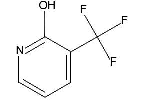 2-Hydroxy-3-trifluoromethylpyridine structure, CAS 22245-83-6