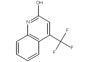 2-Hydroxy-4-(trifluoromethyl)quinoline structure, CAS 25199-84-2
