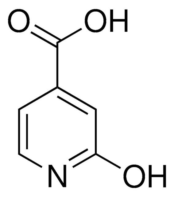 2-Hydroxy-4-pyridinecarboxylic acid structure, CAS 22282-72-0