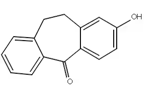 2-Hydroxy-5-dibenzosuberone structure, CAS 17910-73-5