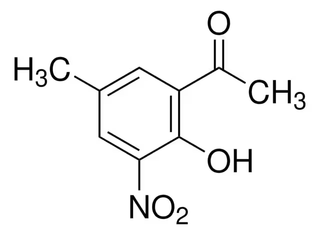 2'-Hydroxy-5'-methyl-3'-nitroacetophenone structure, CAS 66108-30-3