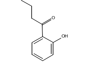 2'-Hydroxybutyrophenone structure, CAS 2887-61-8