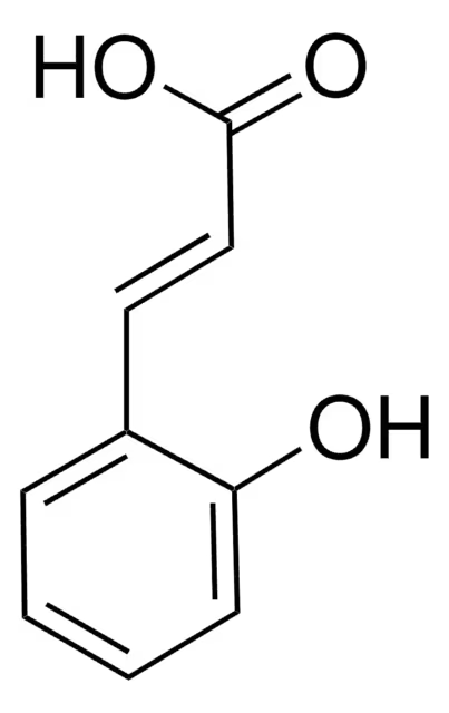 2-Hydroxycinamic acid structure, CAS 614-60-8